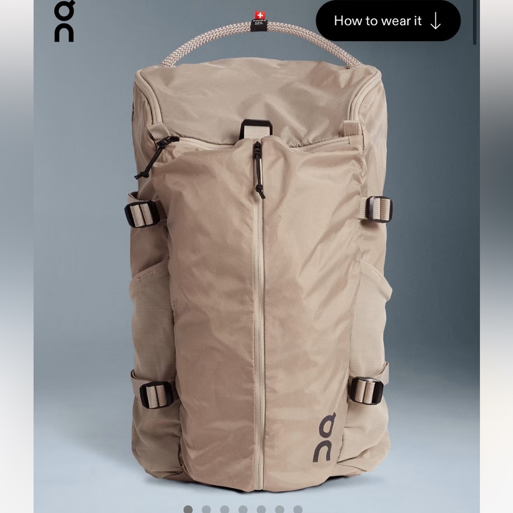 On Cloud Backpack in Sand